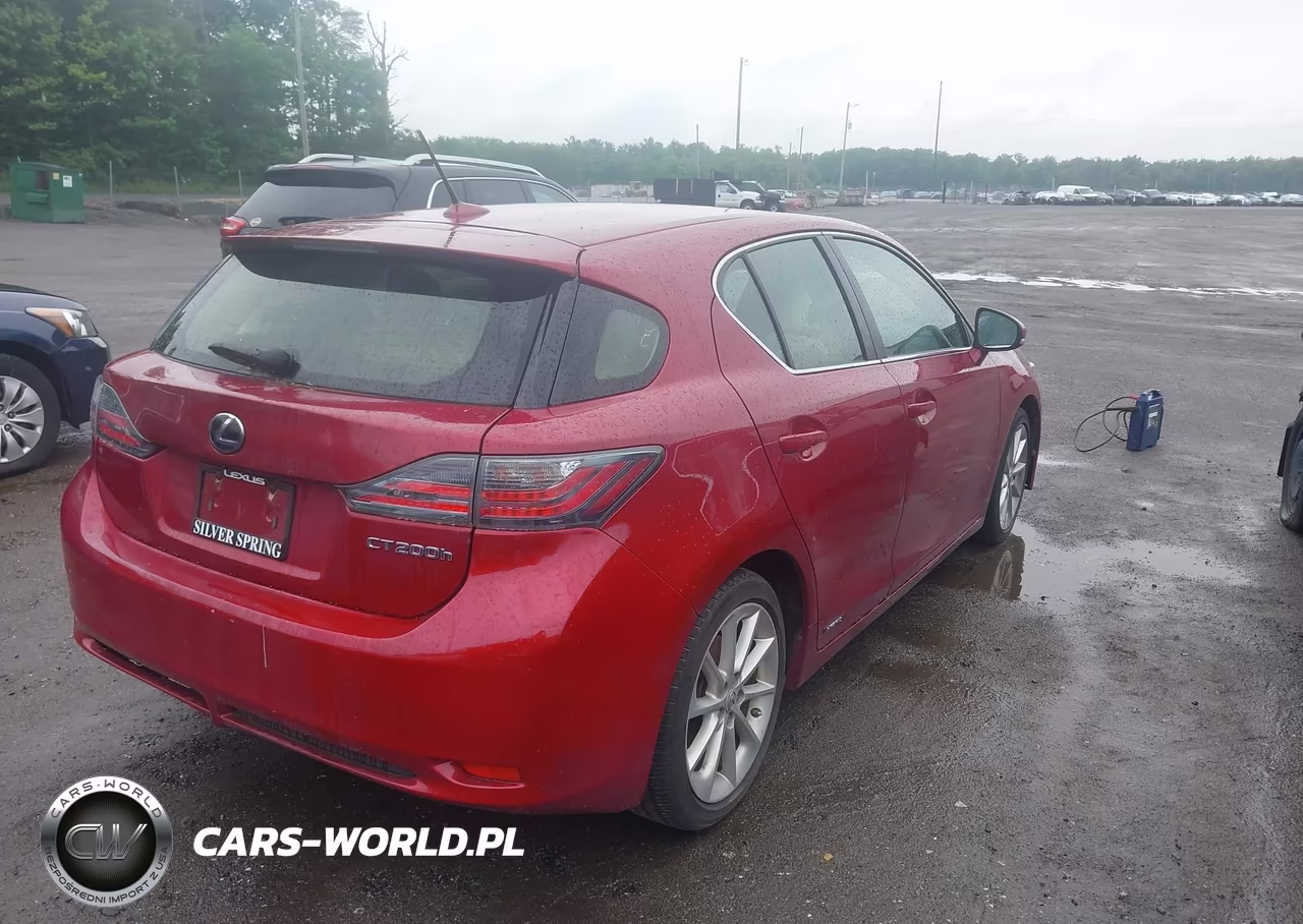 2012 Lexus Ct 200H Premium VIN:JTHKD5BH5C2091397 - 4