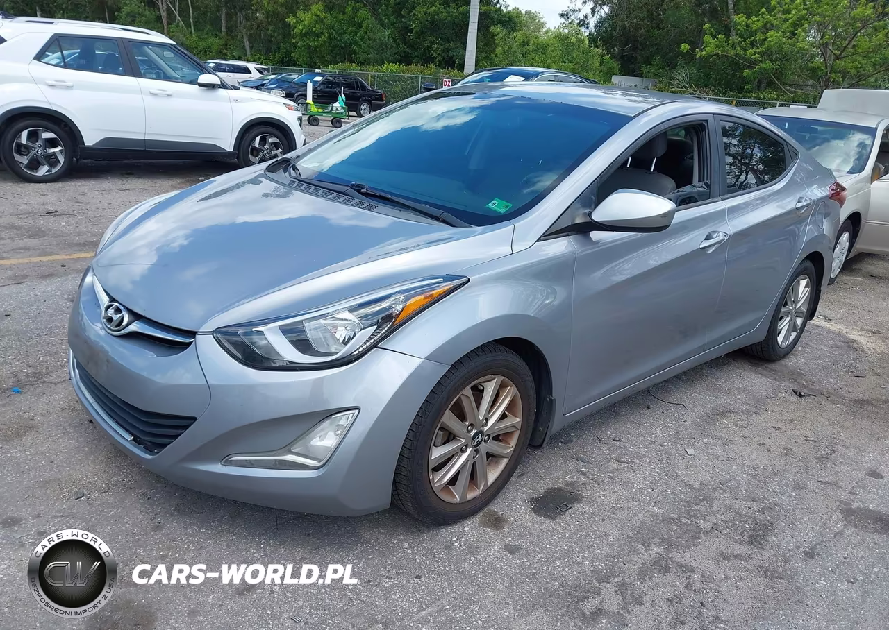2015 Hyundai Elantra Se VIN:5NPDH4AE4FH556299 - 2