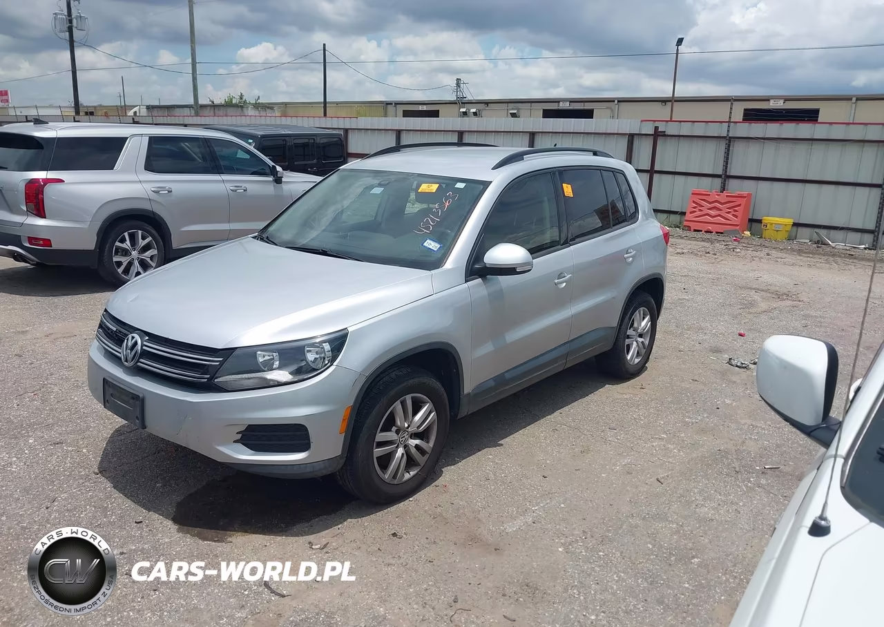 2016 Volkswagen Tiguan S VIN:WVGAV7AX4GW519940 - 2