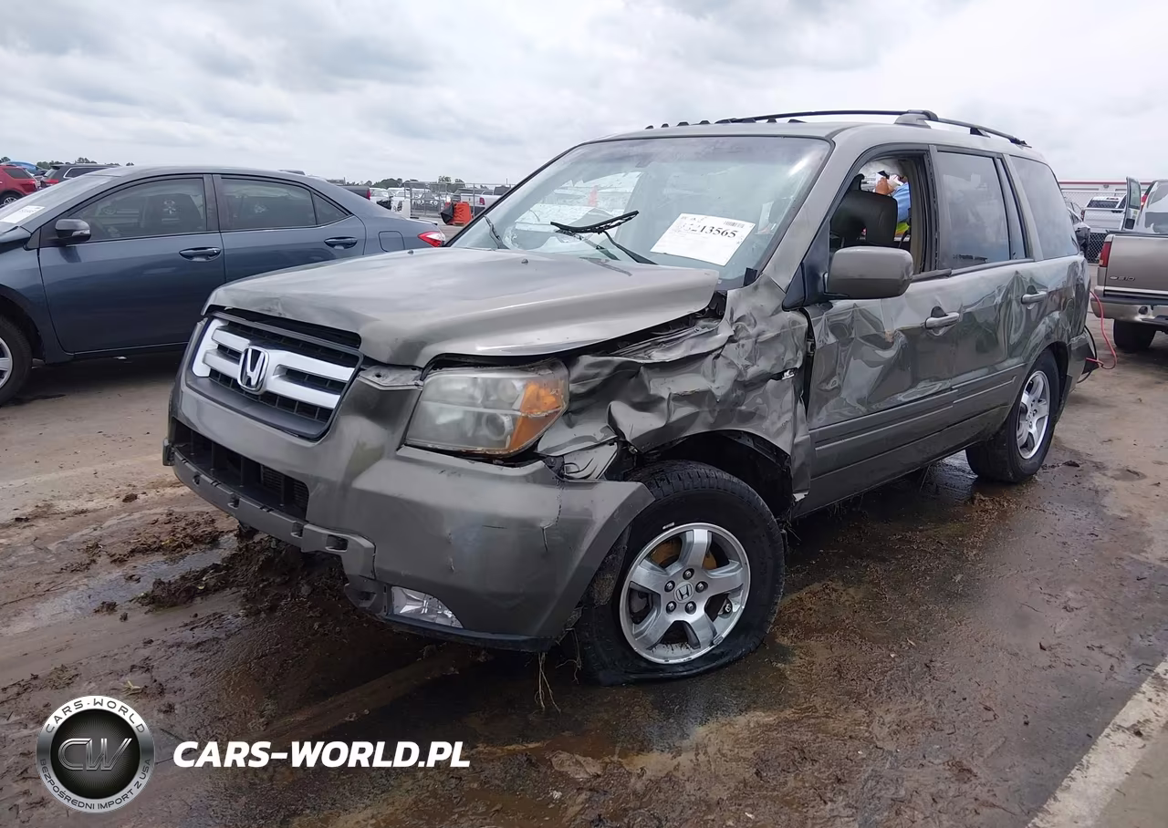 2008 Honda Pilot Ex-L VIN:5FNYF28618B006991 - 2