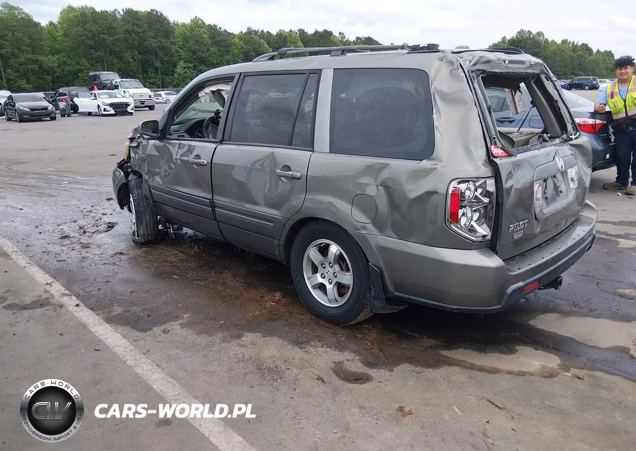 2008 Honda Pilot Ex-L VIN:5FNYF28618B006991 - 3