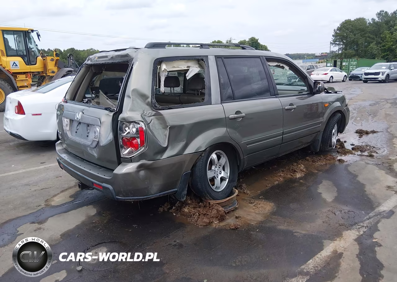 2008 Honda Pilot Ex-L VIN:5FNYF28618B006991 - 4