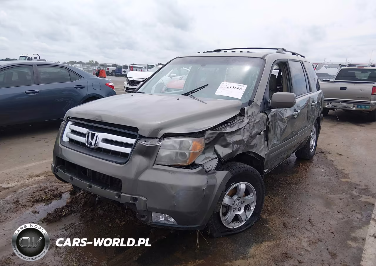 2008 Honda Pilot Ex-L VIN:5FNYF28618B006991 - 6