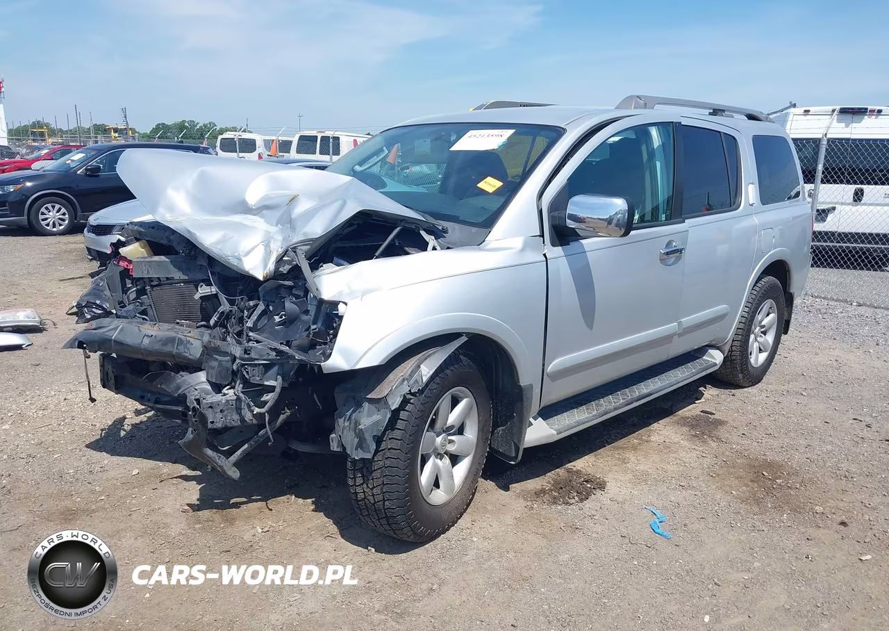 2011 Nissan Armada Sv VIN:5N1BA0ND1BN605681 - 2