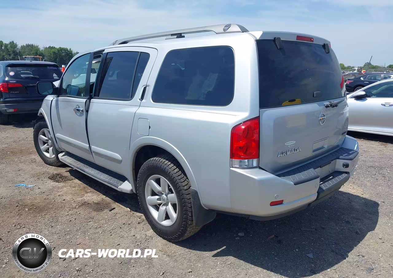 2011 Nissan Armada Sv VIN:5N1BA0ND1BN605681 - 3