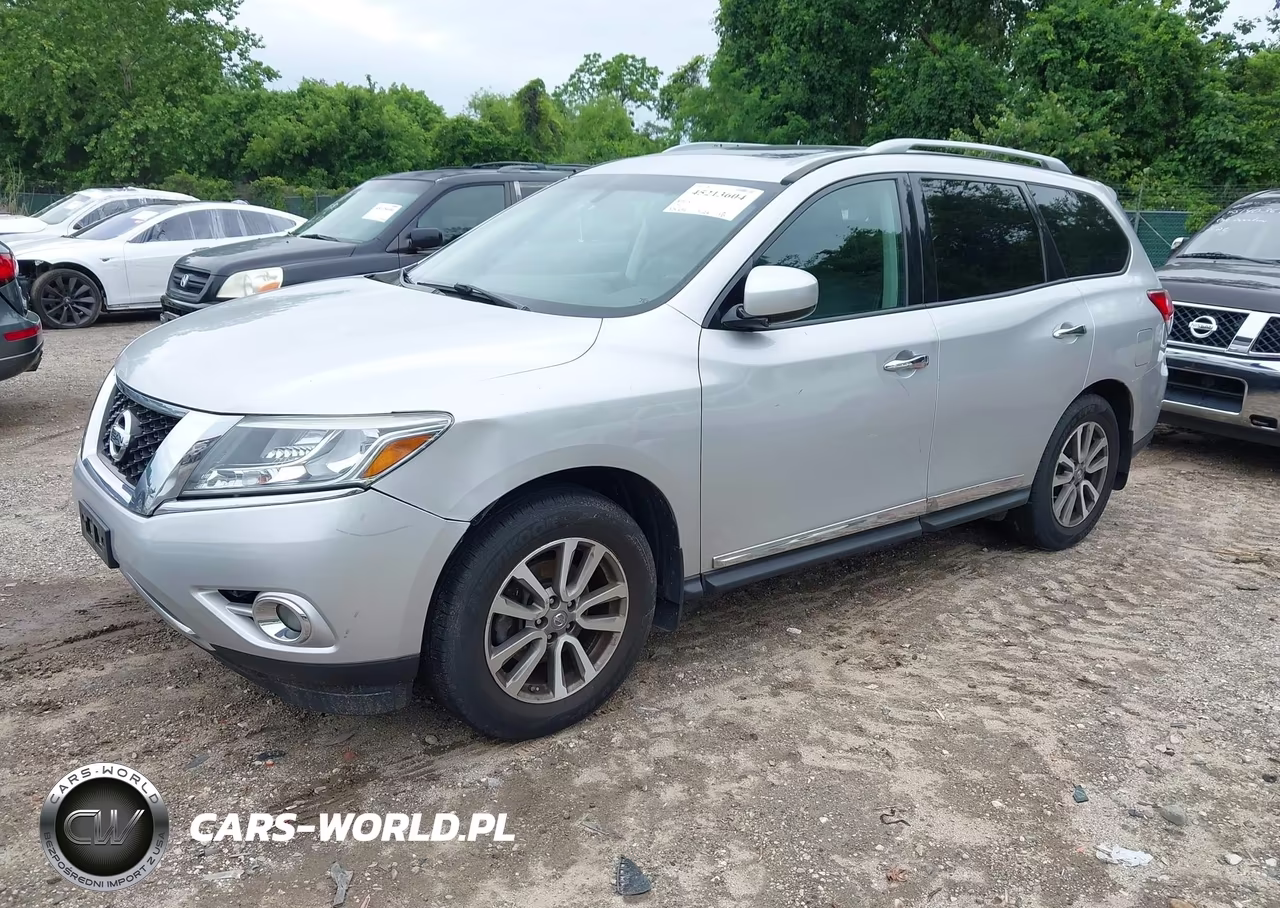 2014 Nissan Pathfinder Sl VIN:5N1AR2MM2EC651201 - 2