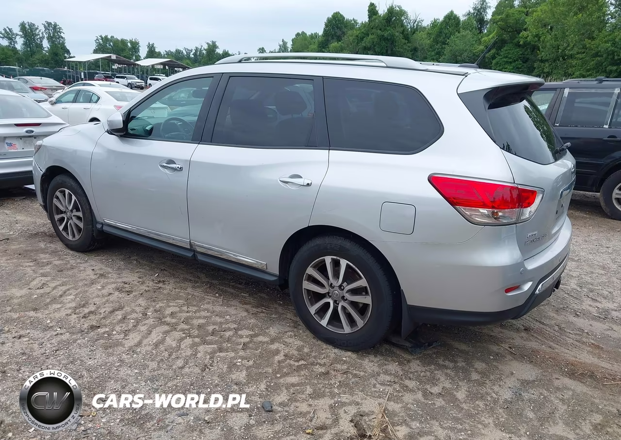 2014 Nissan Pathfinder Sl VIN:5N1AR2MM2EC651201 - 3