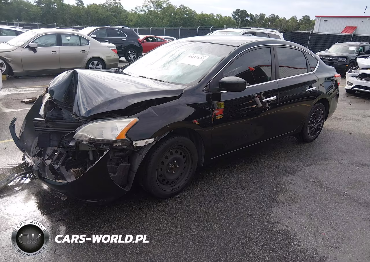 2013 Nissan Sentra Sv VIN:3N1AB7AP1DL618412 - 2