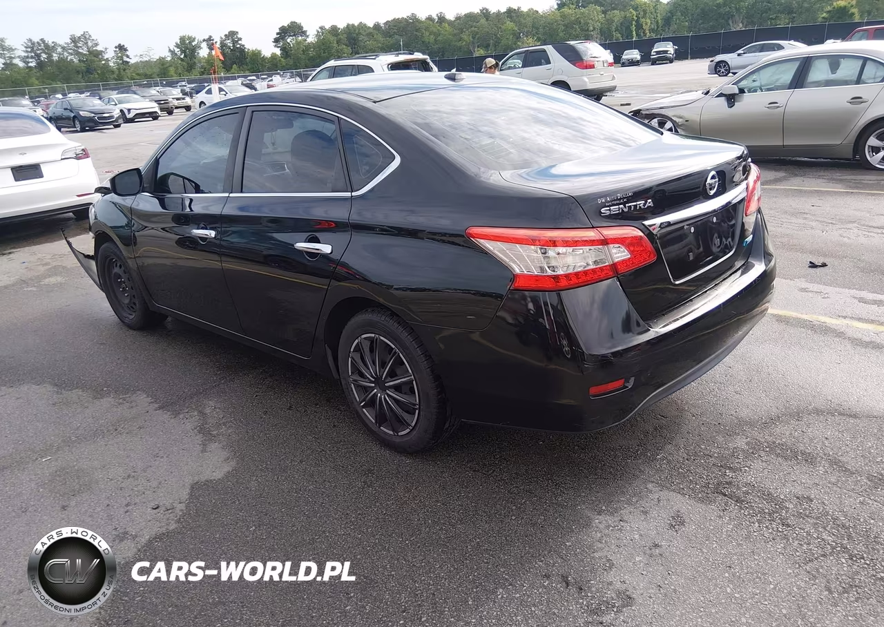 2013 Nissan Sentra Sv VIN:3N1AB7AP1DL618412 - 3