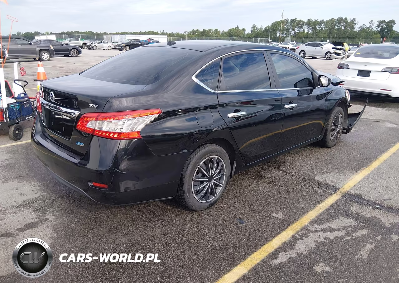 2013 Nissan Sentra Sv VIN:3N1AB7AP1DL618412 - 4