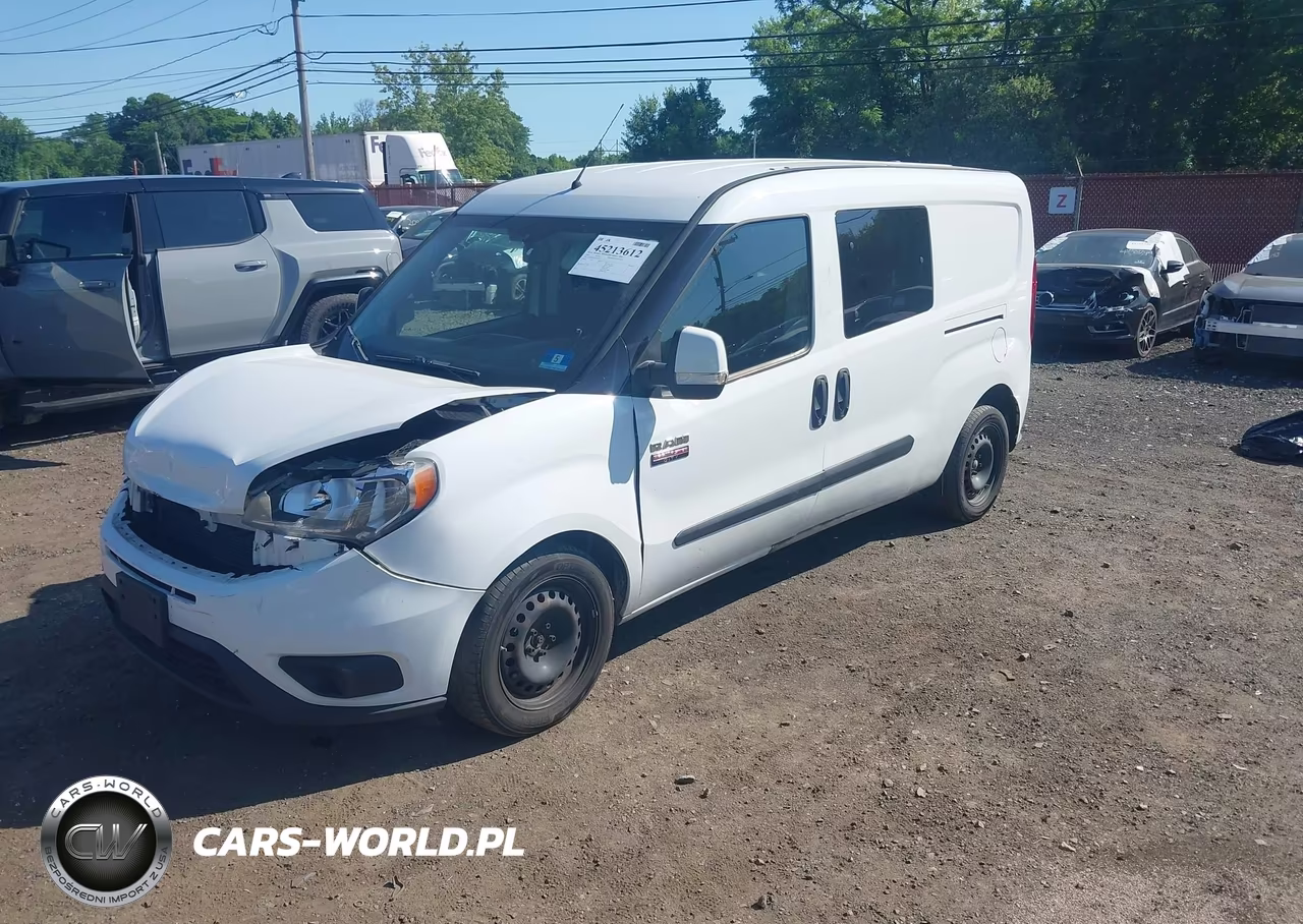 2016 Ram Promaster City Tradesman Slt VIN:ZFBERFBTXG6B14025 - 2