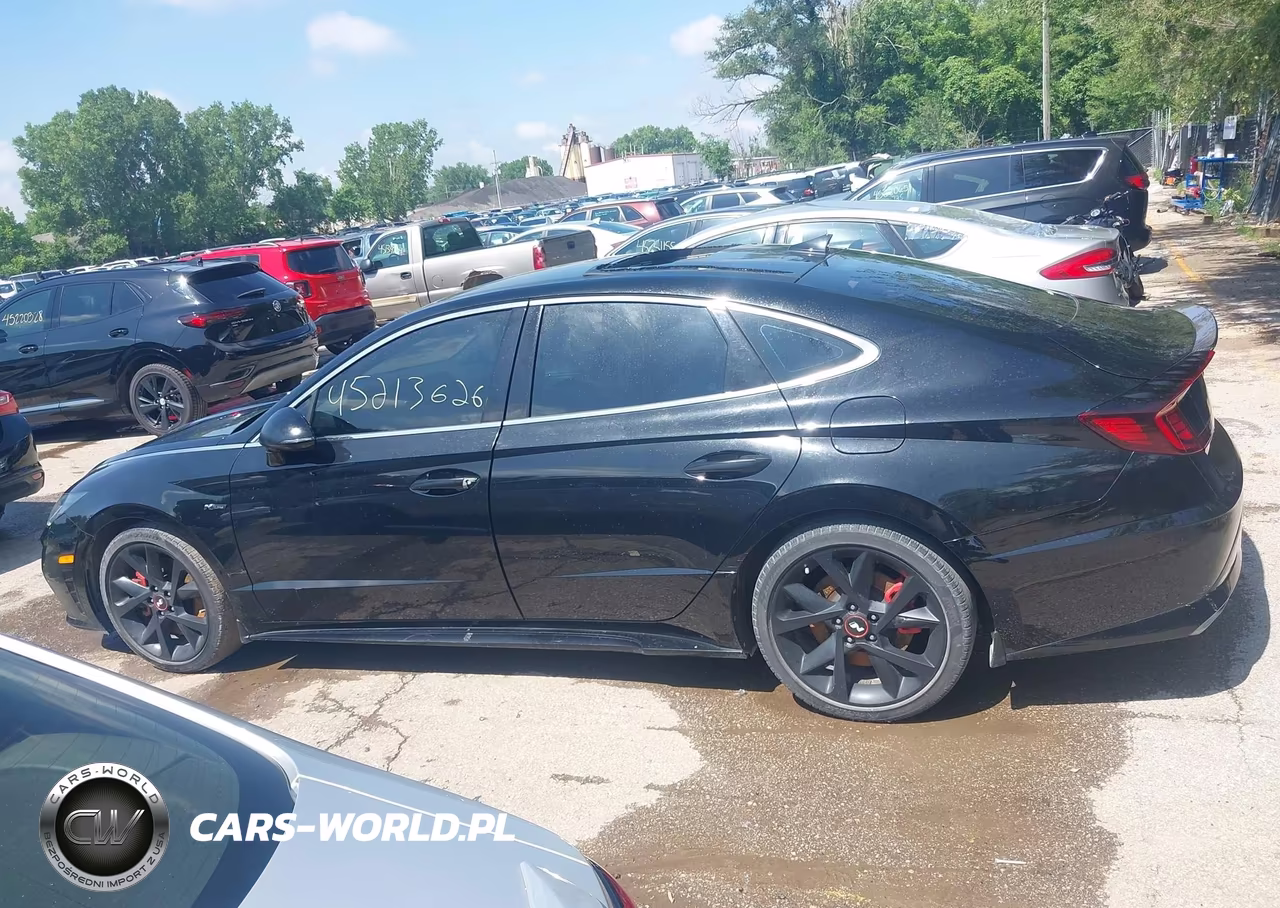 2022 Hyundai Sonata N Line Night Edition VIN:5NPEK4JC9NH142406 - 14