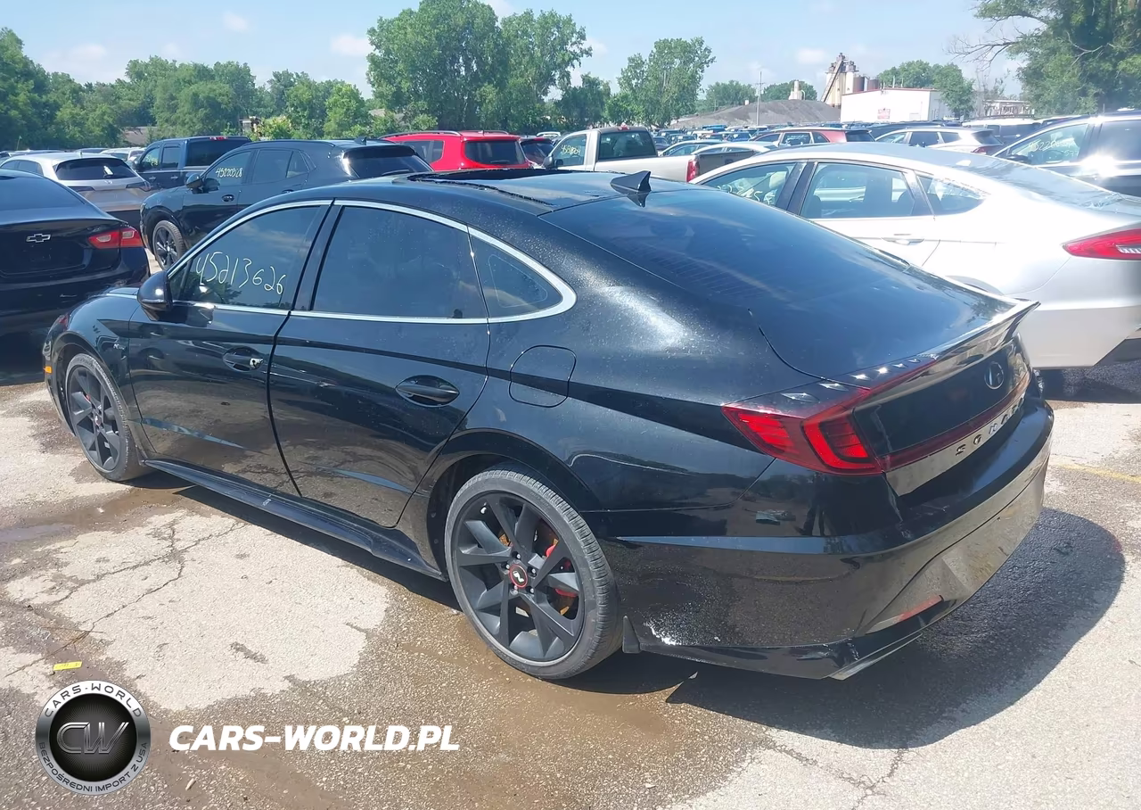 2022 Hyundai Sonata N Line Night Edition VIN:5NPEK4JC9NH142406 - 3