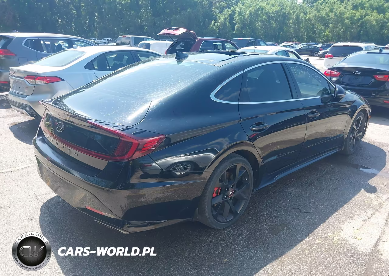 2022 Hyundai Sonata N Line Night Edition VIN:5NPEK4JC9NH142406 - 4