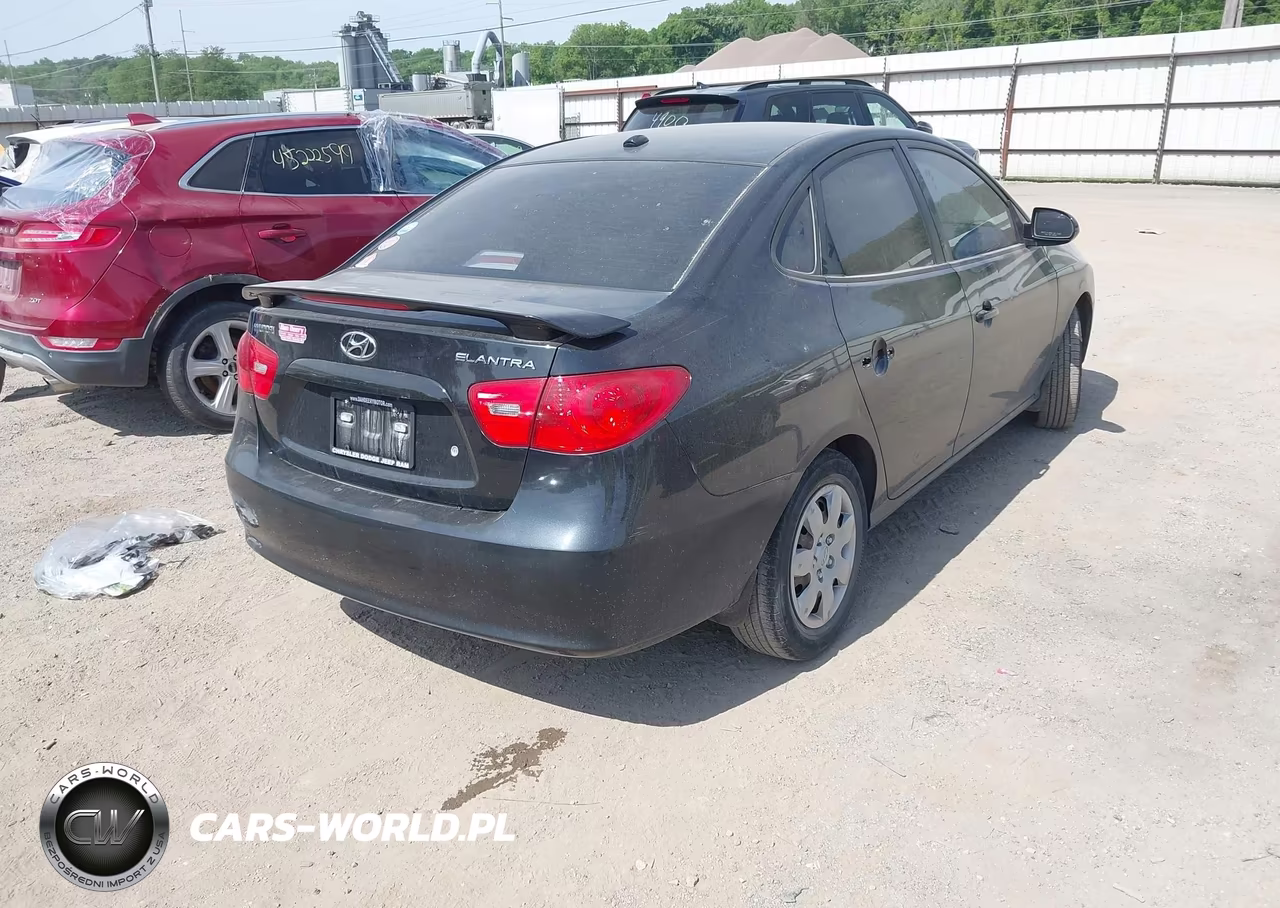 2008 Hyundai Elantra Gls-Se VIN:KMHDU46D88U529378 - 4