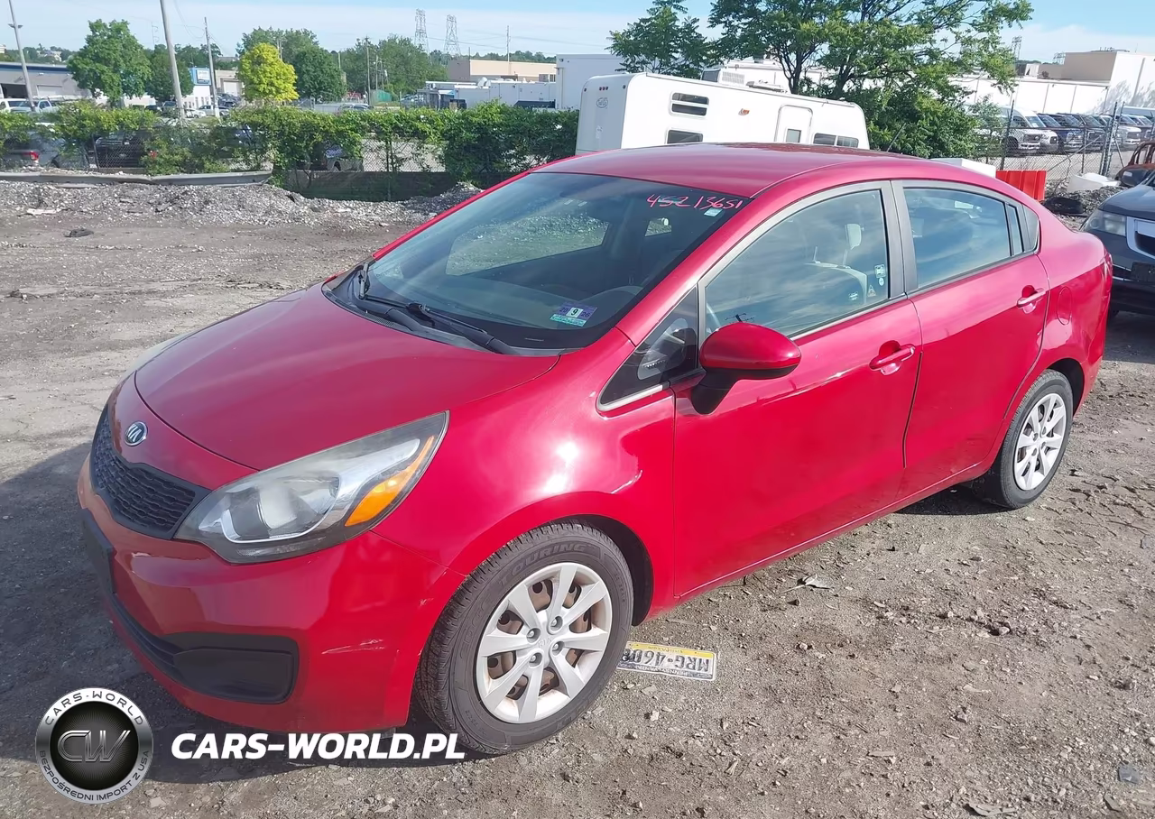 2015 Kia Rio Lx VIN:KNADM4A39F6458273 - 2