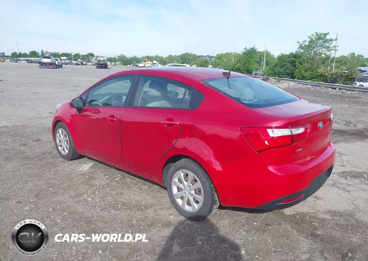 2015 Kia Rio Lx VIN:KNADM4A39F6458273 - 3