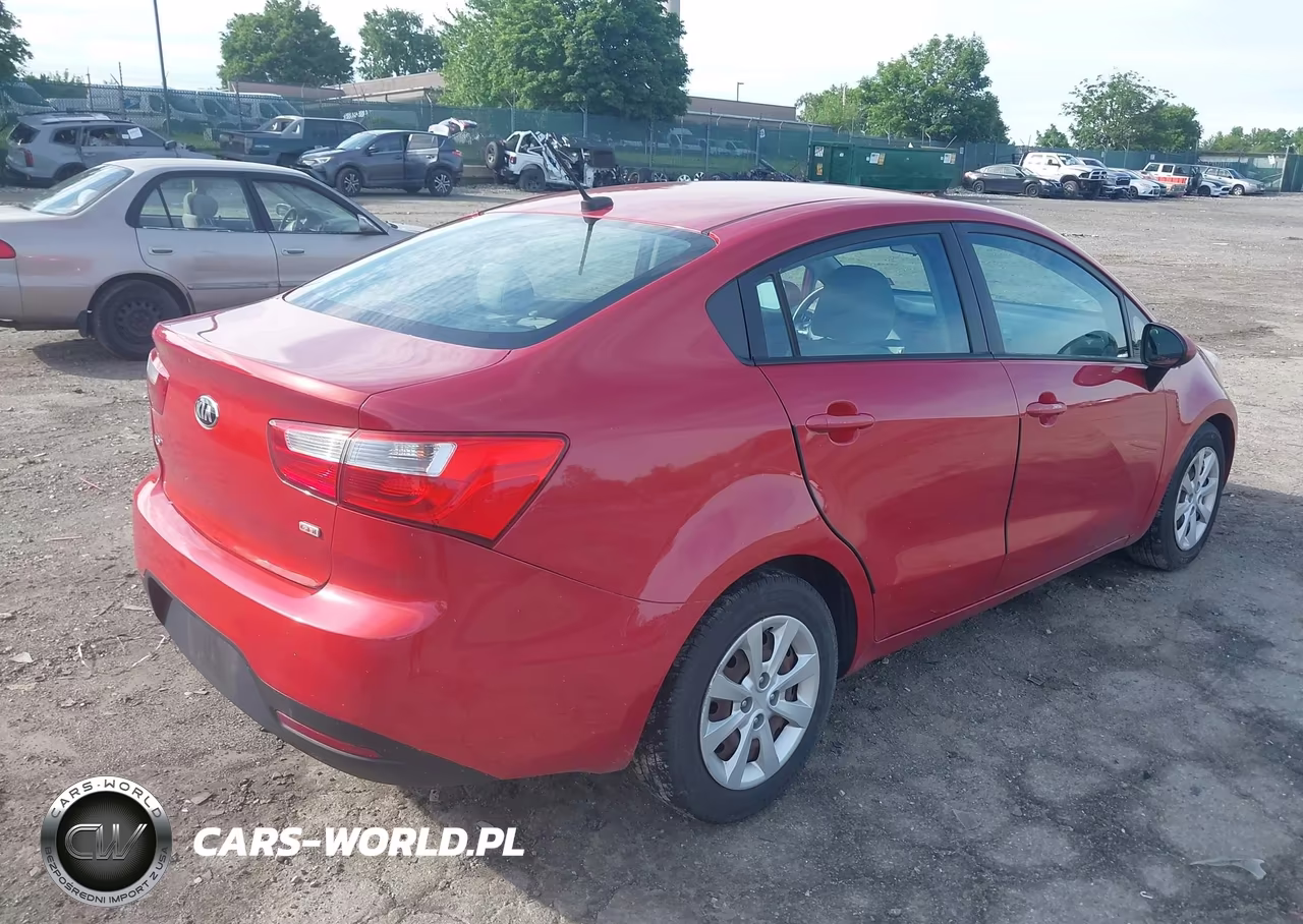 2015 Kia Rio Lx VIN:KNADM4A39F6458273 - 4