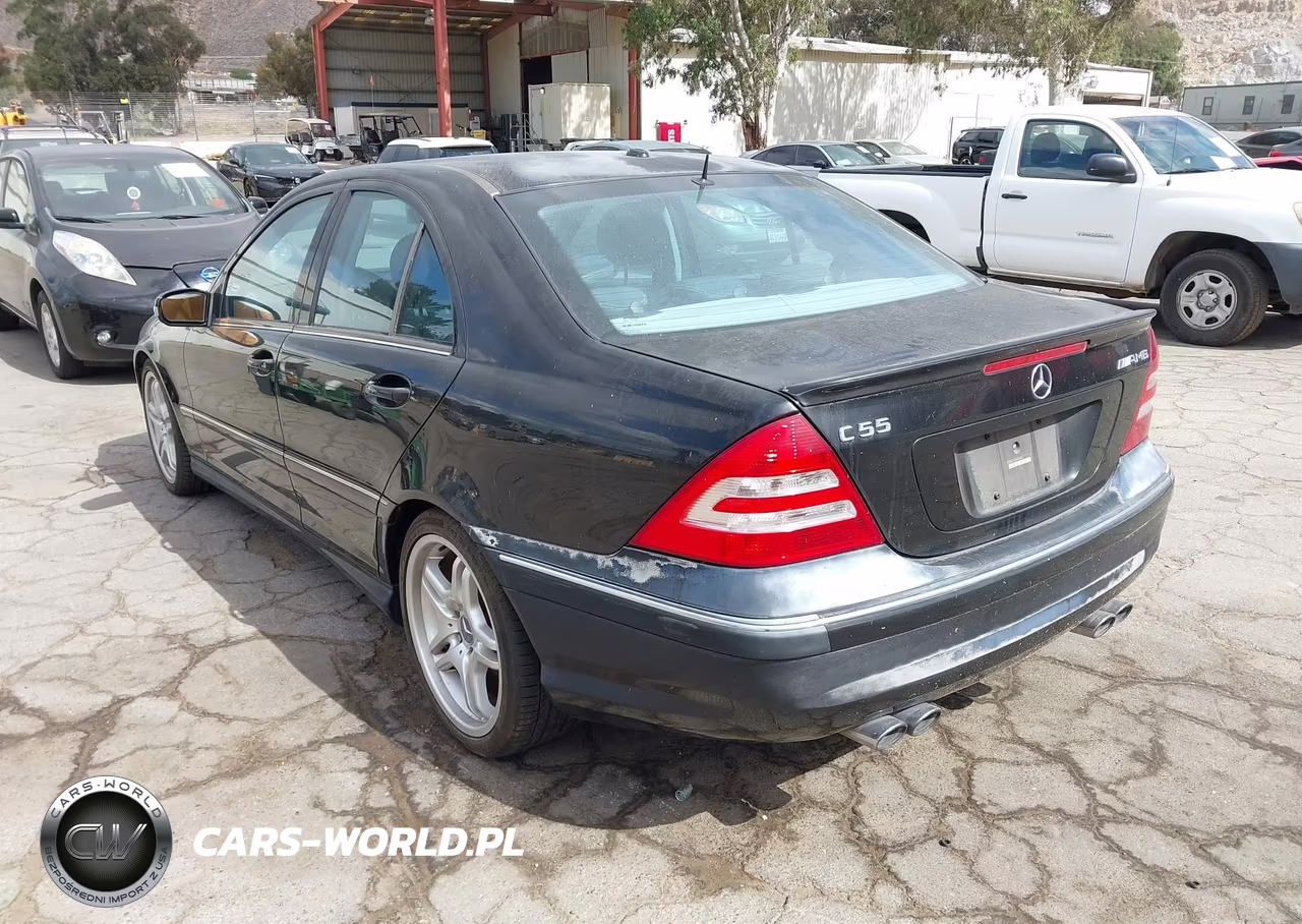 2006 Mercedes-Benz C 55 Amg VIN:WDBRF76J76F805965 - 3