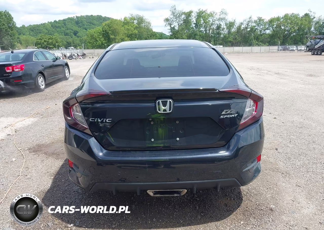 2019 Honda Civic Sport VIN:2HGFC2F89KH541123 - 17