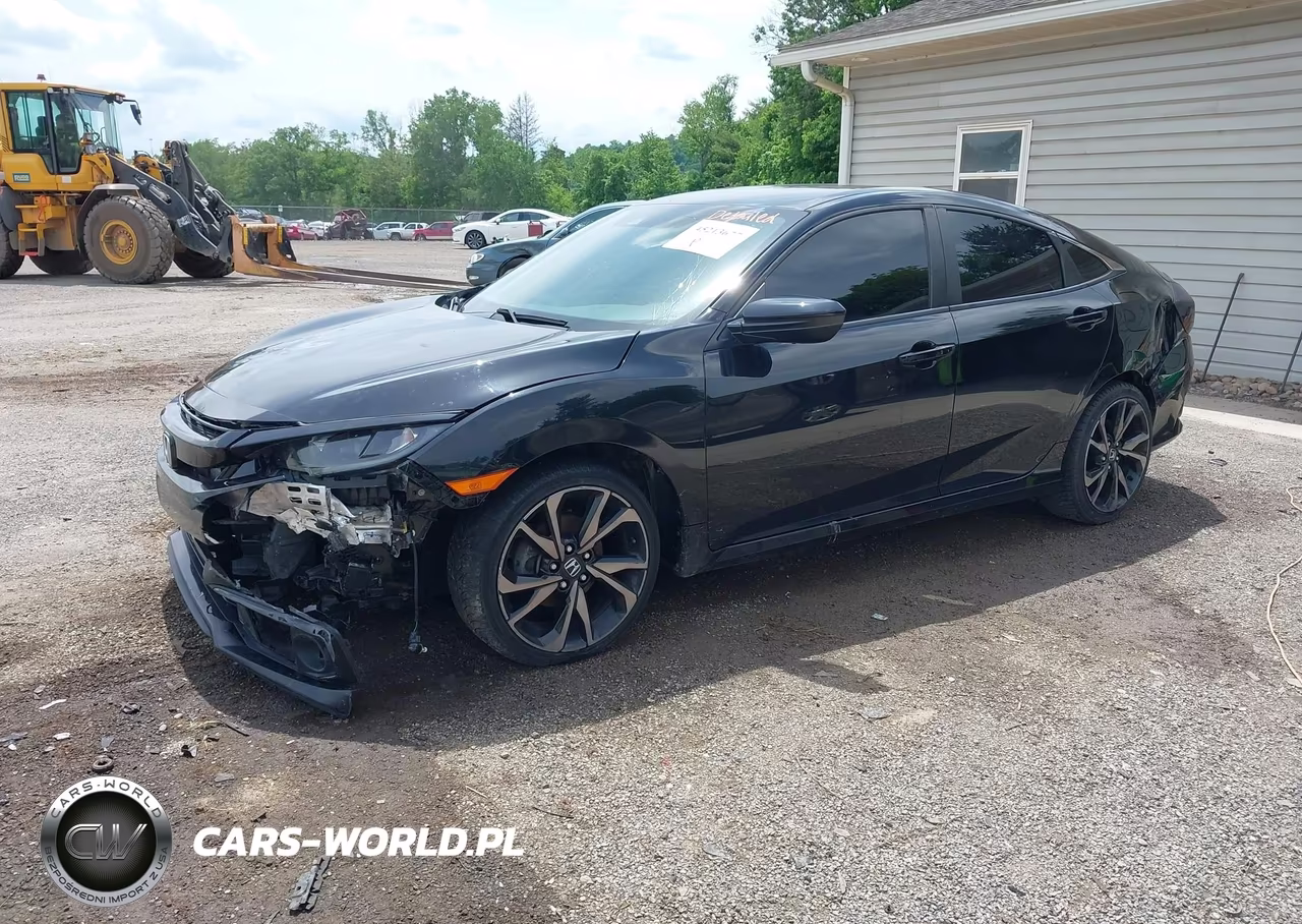 2019 Honda Civic Sport VIN:2HGFC2F89KH541123 - 2