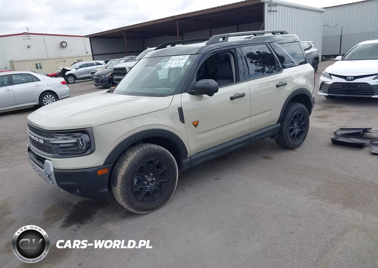 2025 Ford Bronco Sport Badlands VIN:3FMCR9DA4SRE70699 - 2