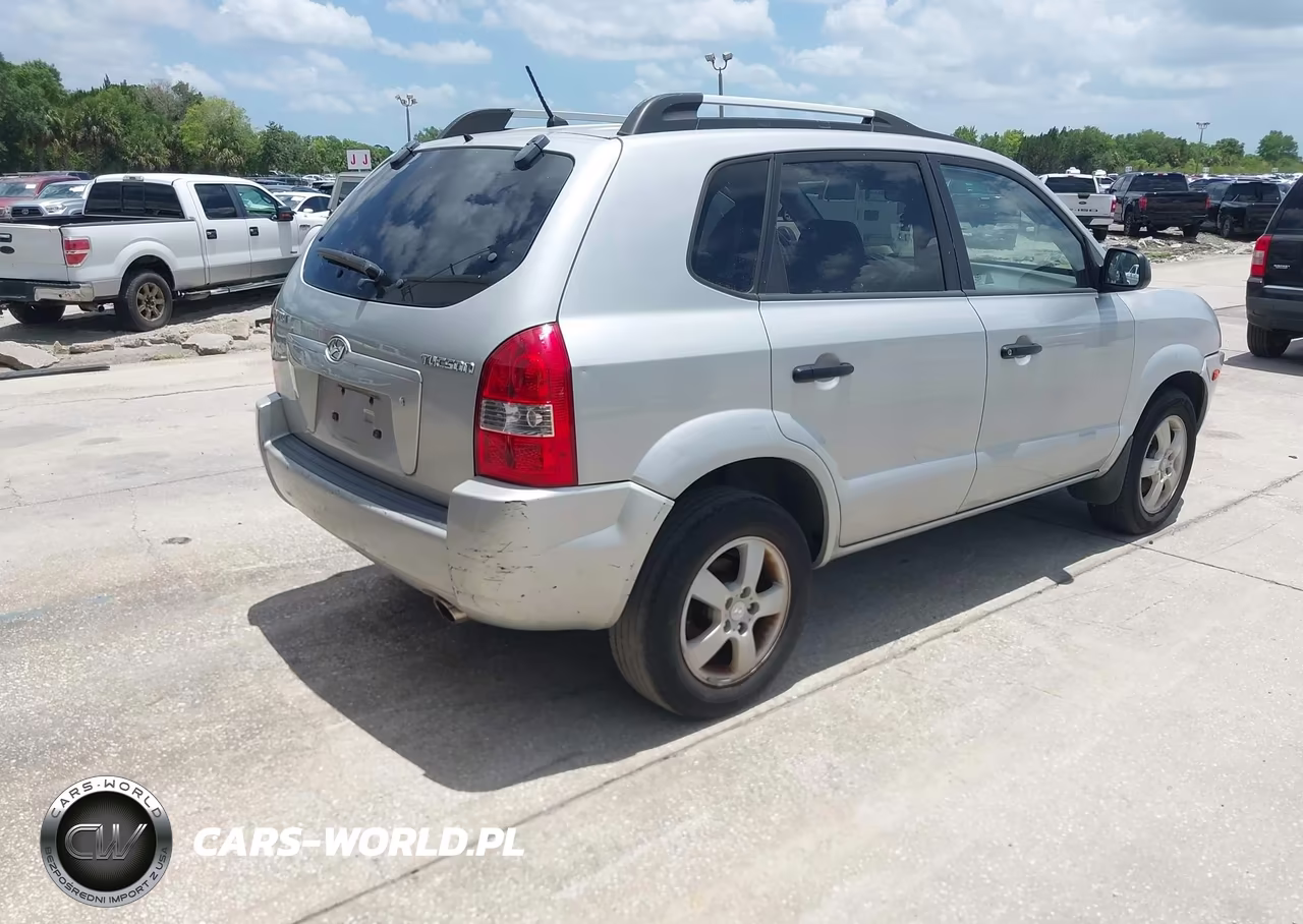 2008 Hyundai Tucson Gls VIN:KM8JM12B58U707785 - 4