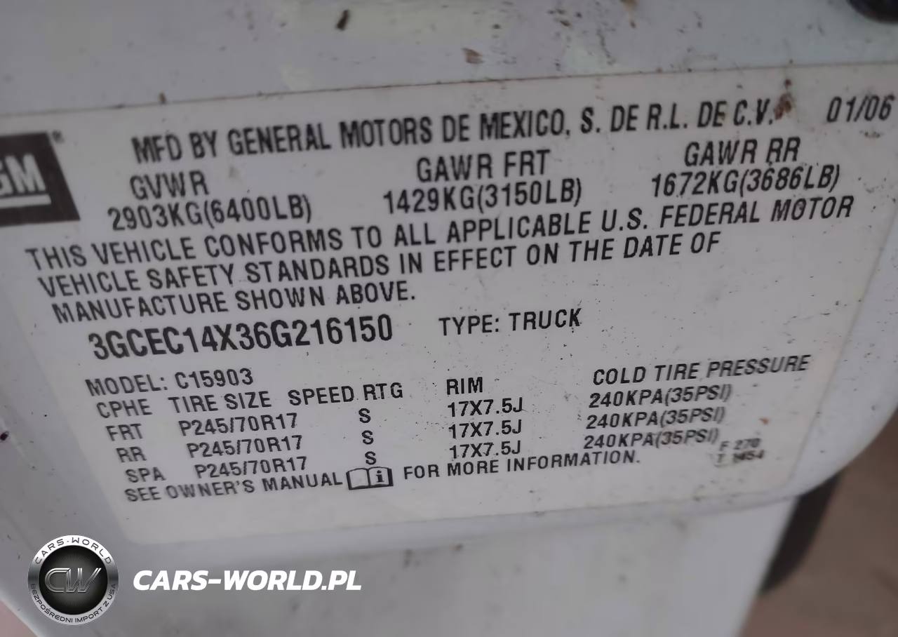 2006 Chevrolet Silverado 1500 Work Truck VIN:3GCEC14X36G216150 - 9