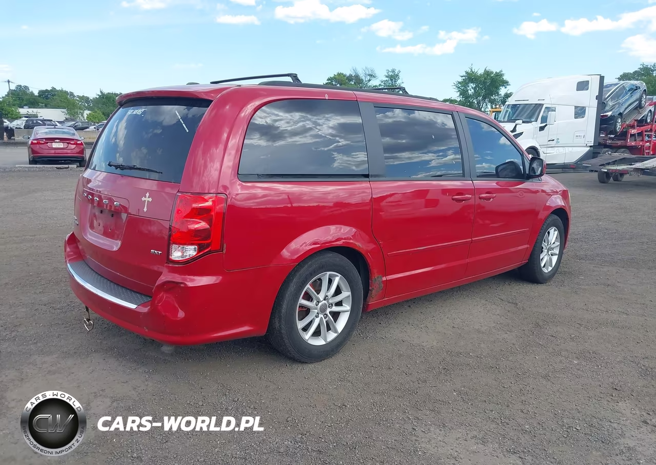 2014 Dodge Grand Caravan Sxt VIN:2C4RDGCG8ER199373 - 4