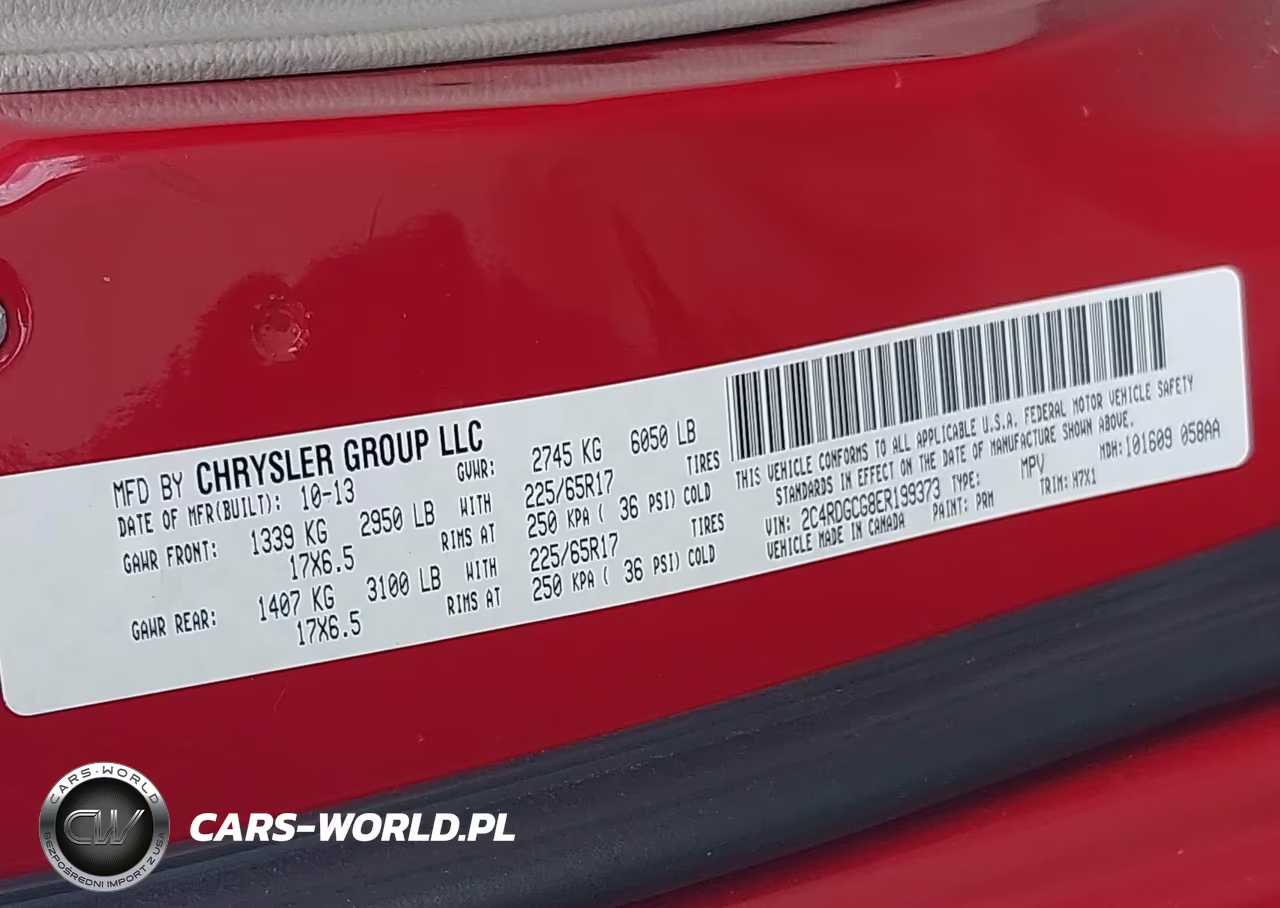 2014 Dodge Grand Caravan Sxt VIN:2C4RDGCG8ER199373 - 9
