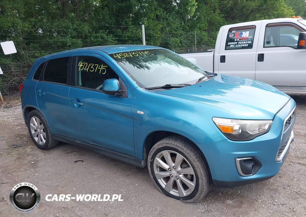 2013 Mitsubishi Outlander Sport Es VIN:4A4AP3AU5DE016554 - 12
