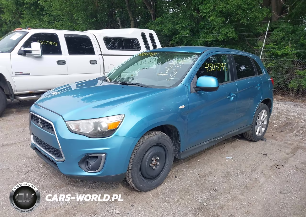 2013 Mitsubishi Outlander Sport Es VIN:4A4AP3AU5DE016554 - 2