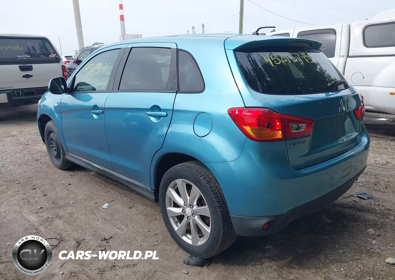 2013 Mitsubishi Outlander Sport Es VIN:4A4AP3AU5DE016554 - 3