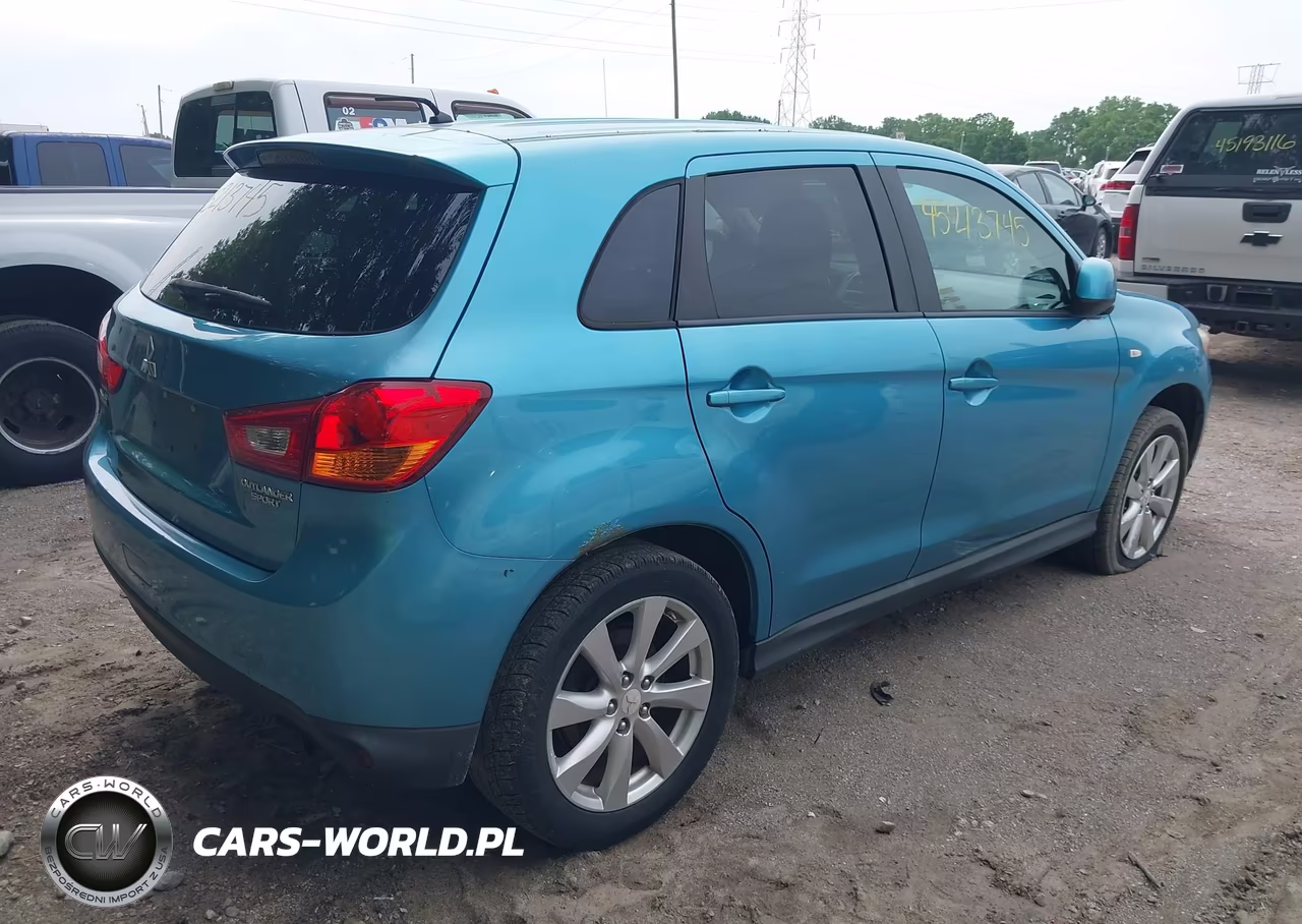 2013 Mitsubishi Outlander Sport Es VIN:4A4AP3AU5DE016554 - 4