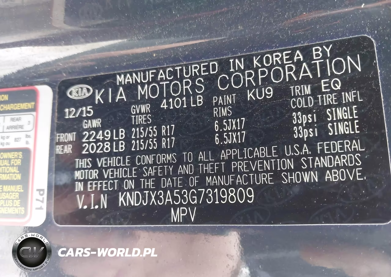 2016 Kia Soul ! VIN:KNDJX3A53G7319809 - 9