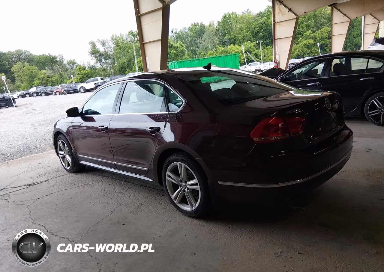 2013 Volkswagen Passat 2.0L Tdi Se VIN:1VWBN7A36DC126053 - 3