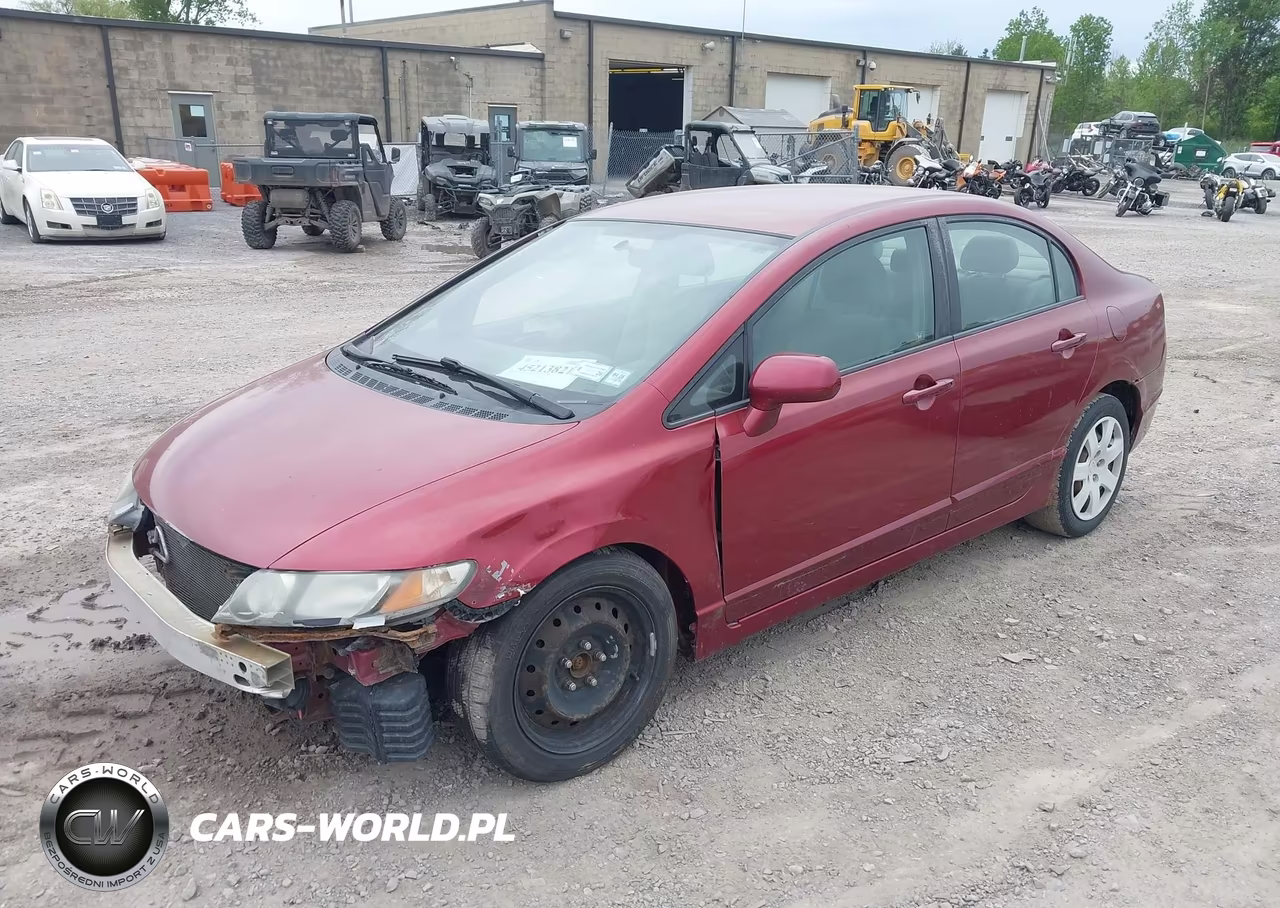 2011 Honda Civic Lx VIN:2HGFA1F56BH544373 - 2