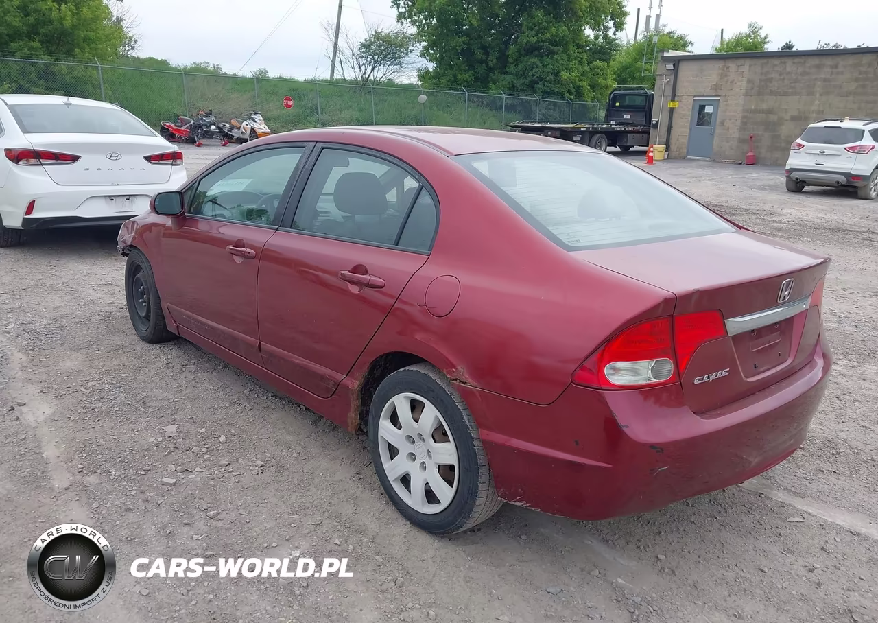 2011 Honda Civic Lx VIN:2HGFA1F56BH544373 - 3