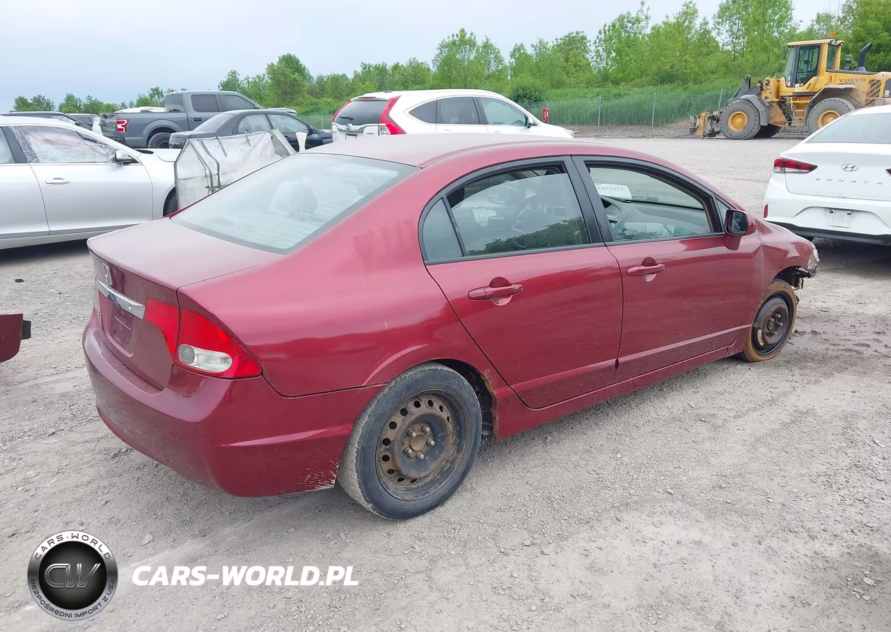 2011 Honda Civic Lx VIN:2HGFA1F56BH544373 - 4