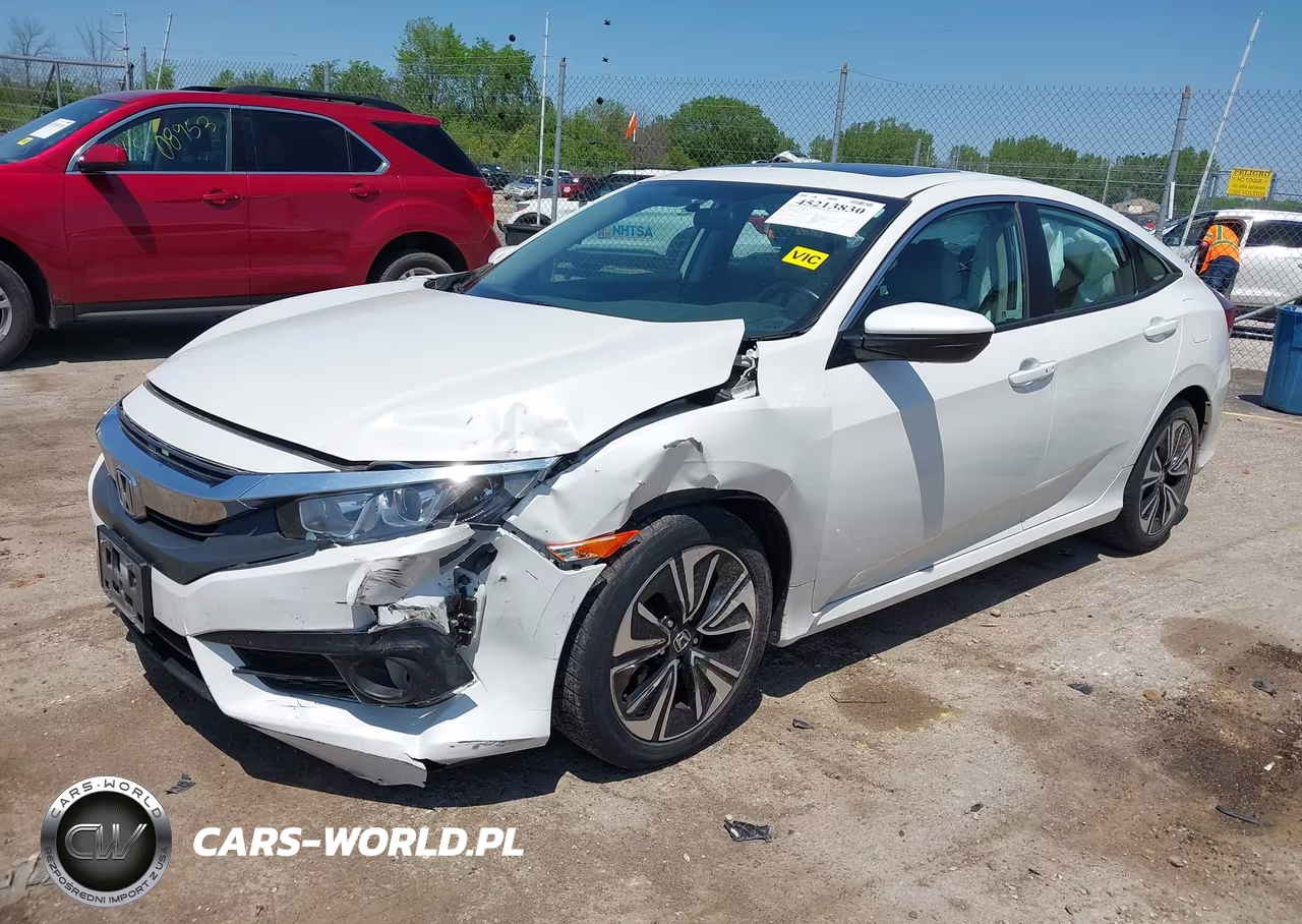 2018 Honda Civic Ex-T VIN:19XFC1E35JE001597 - 2