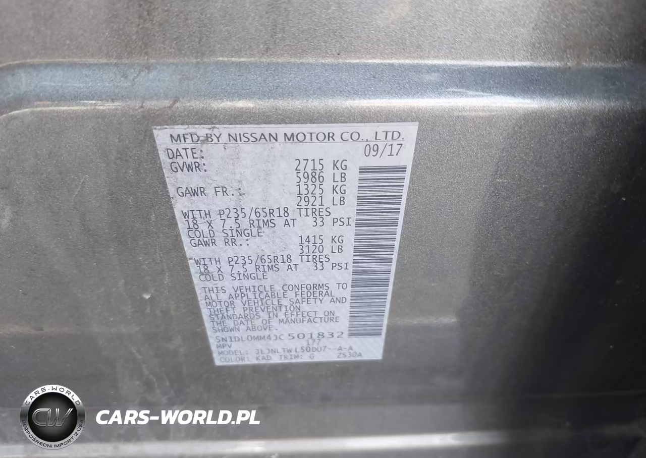 2018 Infiniti Qx60 VIN:5N1DL0MM4JC501832 - 9