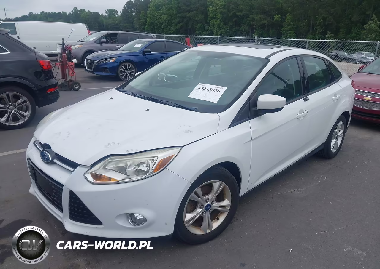 2012 Ford Focus Se VIN:1FAHP3F20CL230655 - 2