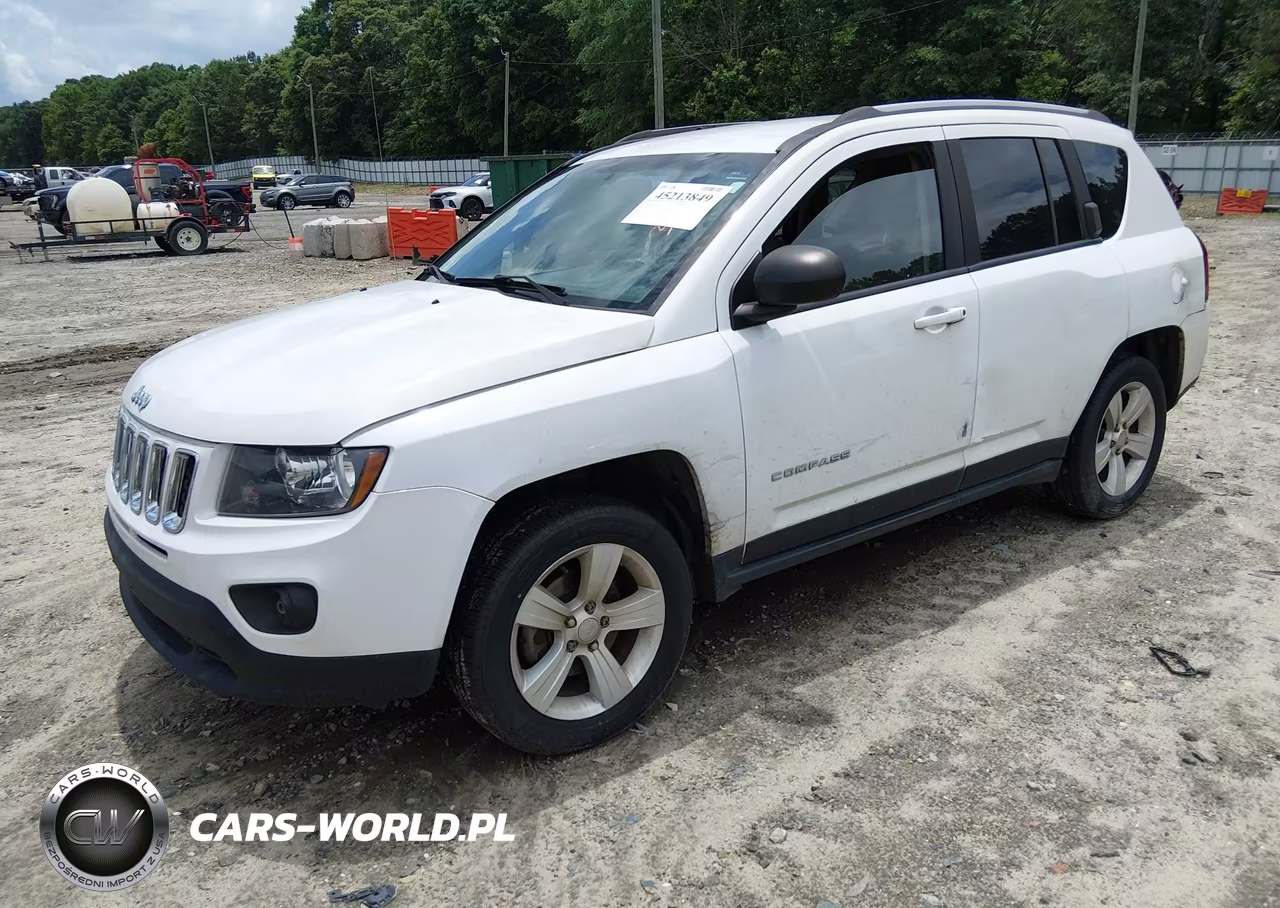 2017 Jeep Compass Sport Fwd VIN:1C4NJCBA4HD123976 - 2
