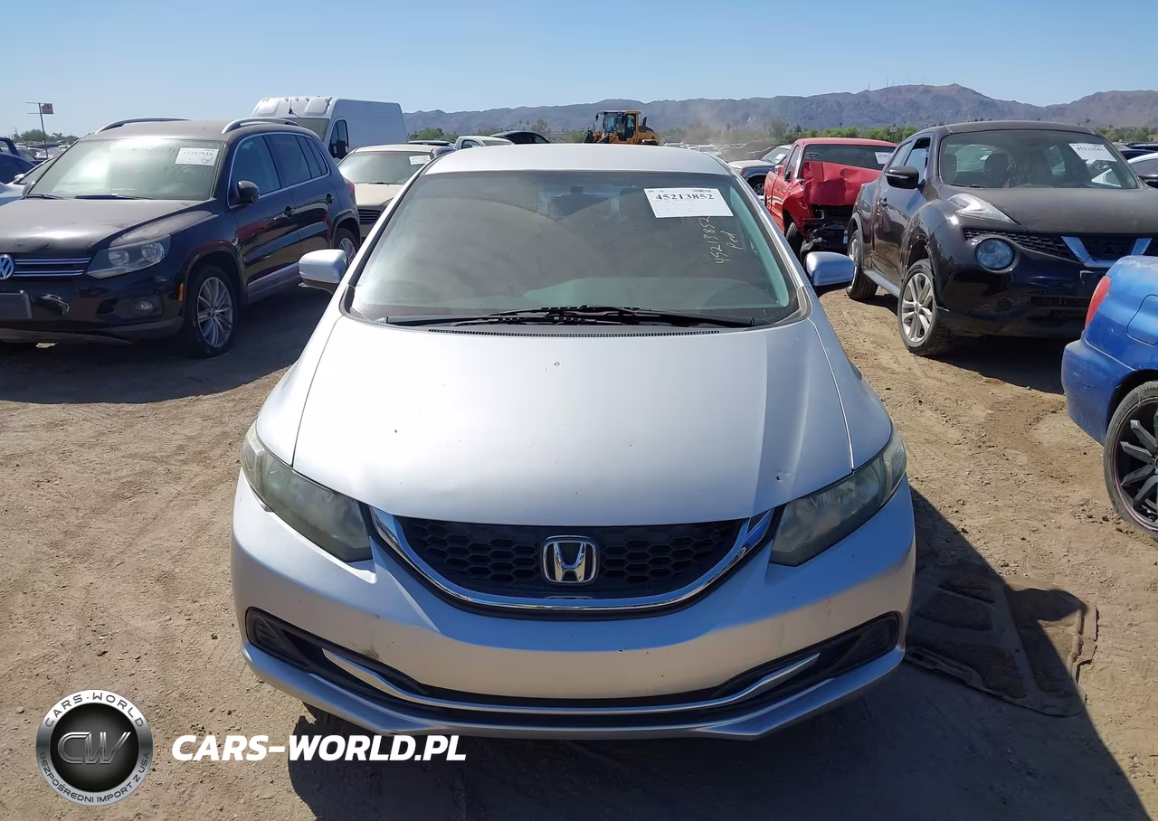 2014 Honda Civic Lx VIN:19XFB2F54EE014582 - 12