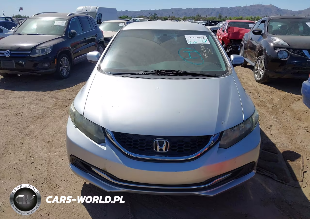 2014 Honda Civic Lx VIN:19XFB2F54EE014582 - 6