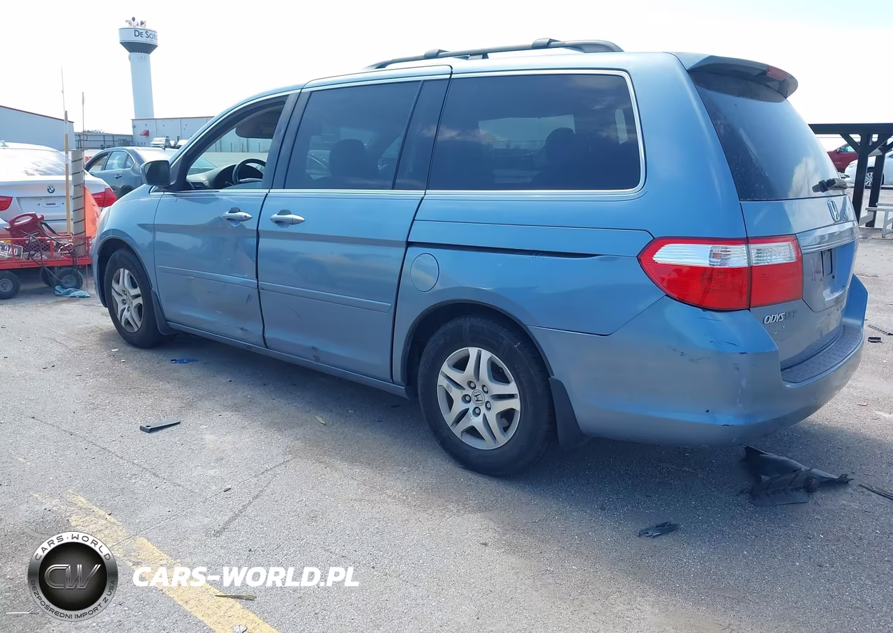 2007 Honda Odyssey Ex-L VIN:5FNRL38647B119836 - 3