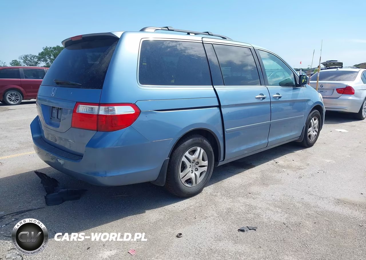 2007 Honda Odyssey Ex-L VIN:5FNRL38647B119836 - 4