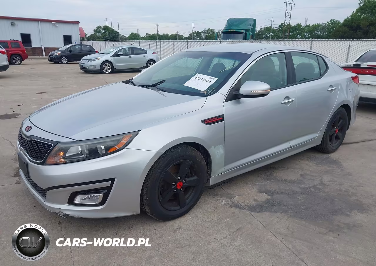 2014 Kia Optima Lx VIN:5XXGM4A73EG296692 - 2