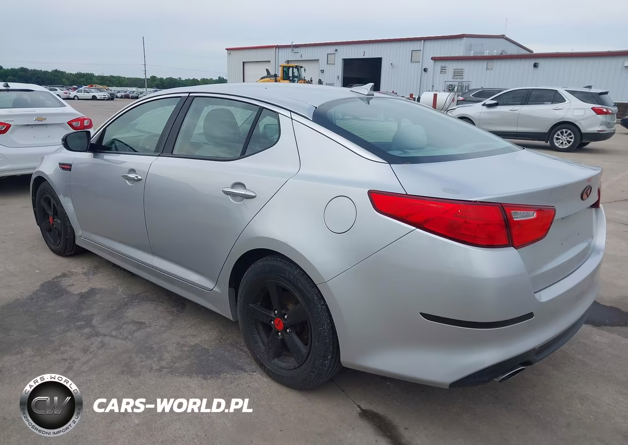 2014 Kia Optima Lx VIN:5XXGM4A73EG296692 - 3