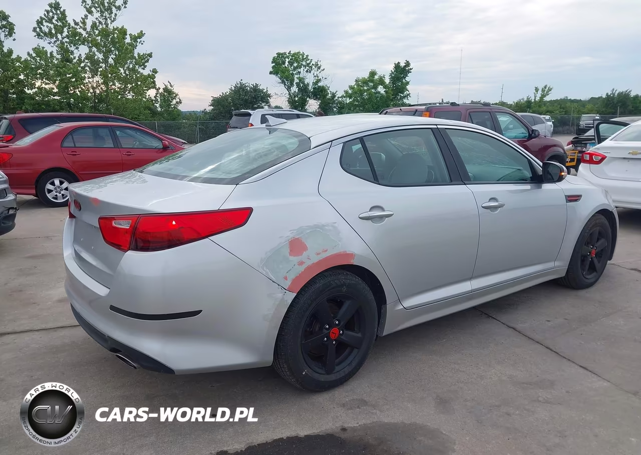 2014 Kia Optima Lx VIN:5XXGM4A73EG296692 - 4